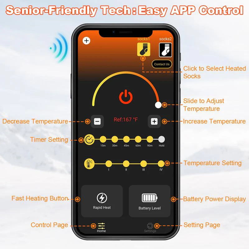 Thermal Heated Socks